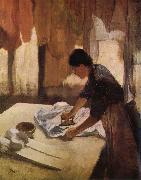 Edgar Degas Worker painting